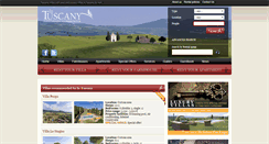 Desktop Screenshot of intuscany.net